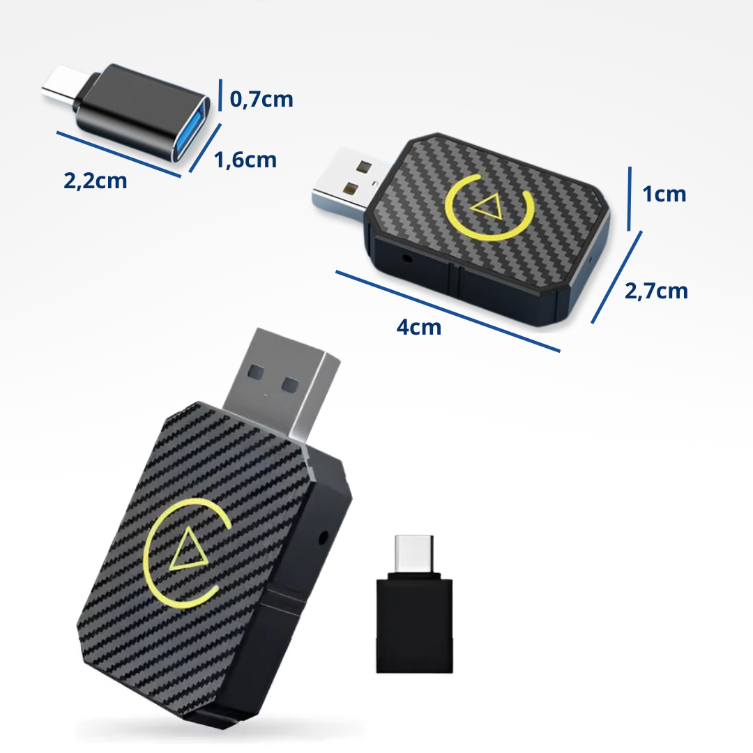 ¡EXCLUSIVO! USB CARPLAY SIN CABLES