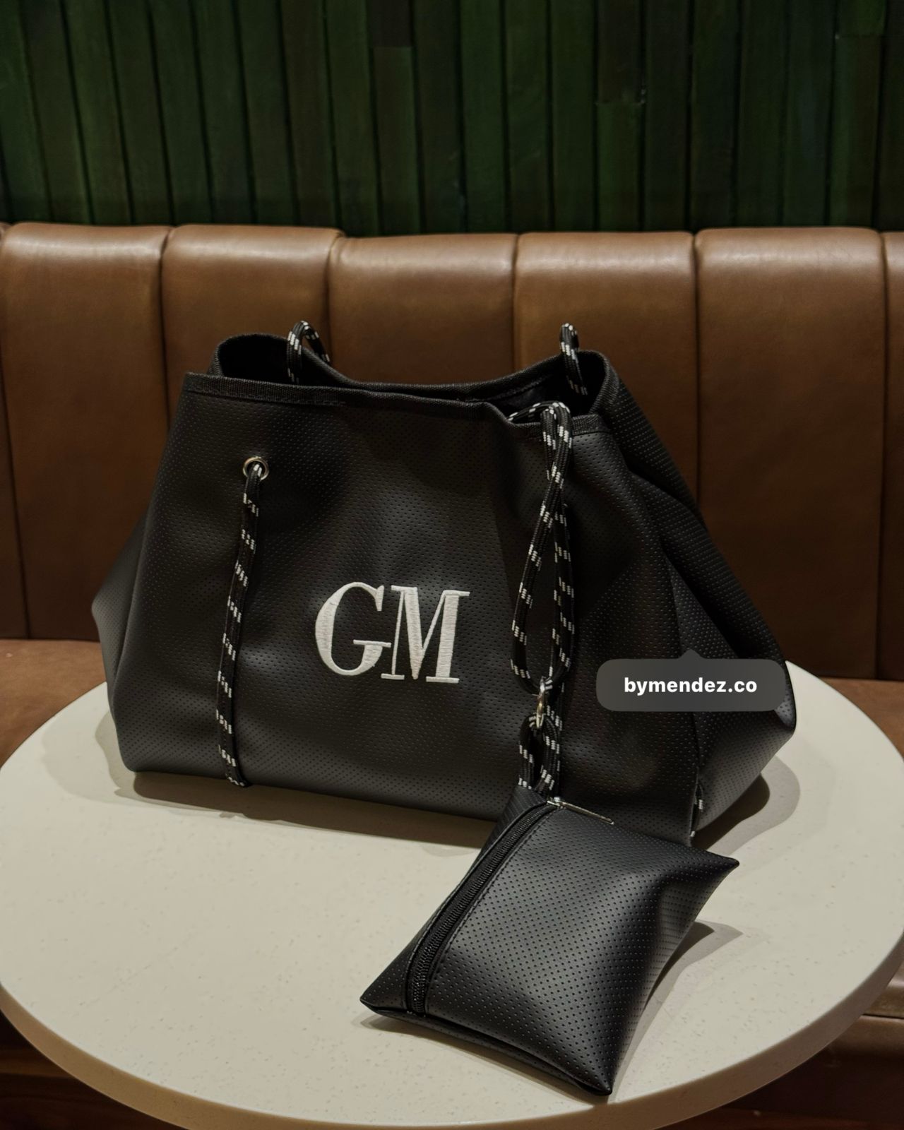 Bolso Tote Bag Black | Personalizado con Iniciales