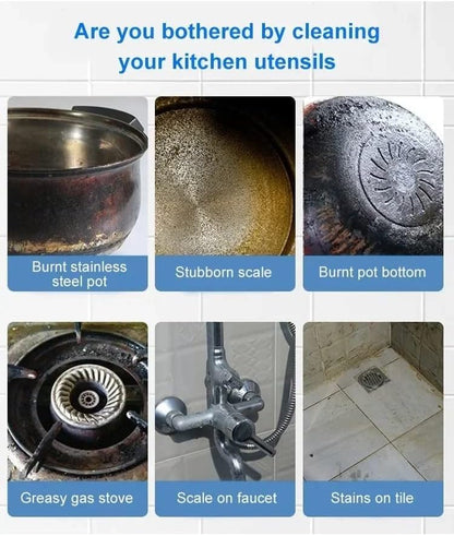 🌀POLVO ELIMINADOR DE OXIDO Y GRASA ⭐⭐⭐⭐⭐            POT CLEANING®️💥PAGUE 1 LLEVA 2 💥TIEMPO LIMITADO🏃‍♂️