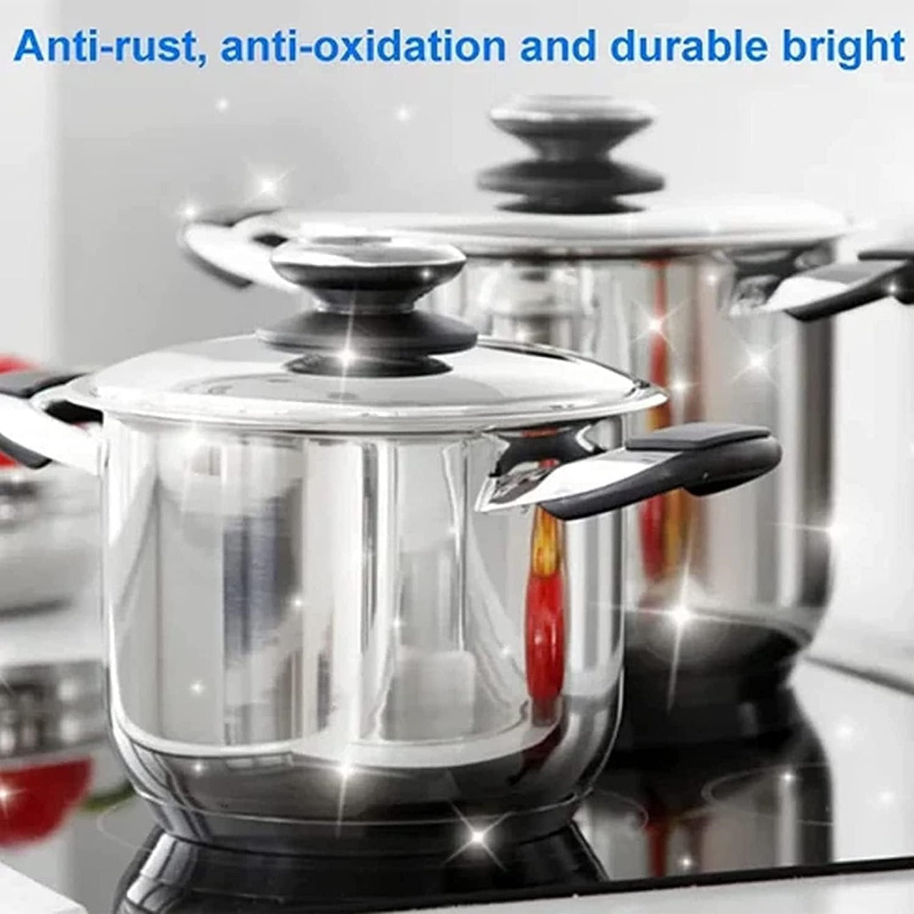 🌀POLVO ELIMINADOR DE OXIDO Y GRASA ⭐⭐⭐⭐⭐            POT CLEANING®️💥PAGUE 1 LLEVA 2 💥TIEMPO LIMITADO🏃‍♂️