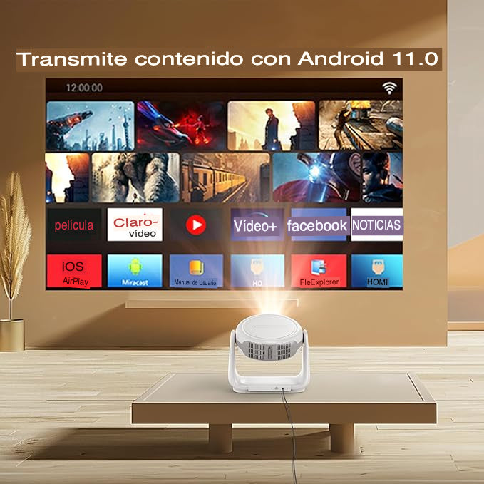 PROYECTOR VEVSHAO A10 kit 2x1 + REGALO